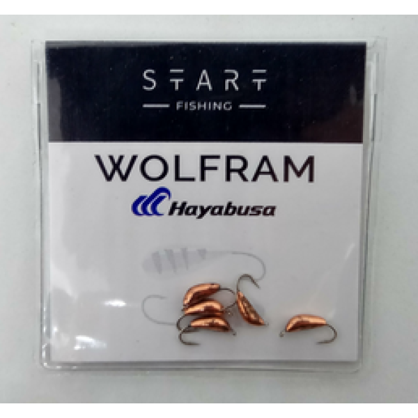 Мормишка вольфр. Start Fishing Ризький банан гач.№18 Cu 2 мм 0,3 г 025-020-1