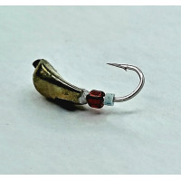 Мормишка вольфр. Start Fishing Уралка з кембриком гач.№16 Gold 4 мм 0,9 г 023-040-1
