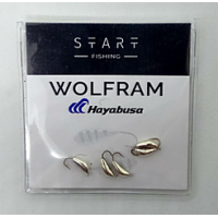 Мормишка вольфр. Start Fishing Ризький банан гач.№18 Silver 2 мм 0,3 г 025-020-1