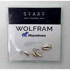Мормишка вольфр. Start Fishing Ризький банан гач.№18 Silver 2 мм 0,3 г 025-020-1
