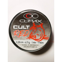 Лісочка Climax CULT CARPLINE червона 5 kg 1/4 lbs 1780 м 0,25 мм
