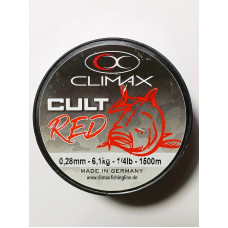 Лісочка Climax CULT CARPLINE червона 6,1 kg 1/4 lbs 1500 м 0,28 мм
