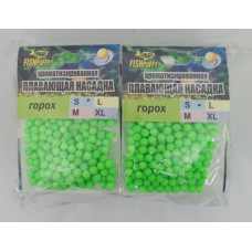 Плаваюча насадка Технопуф Fishpuffy Горох  S