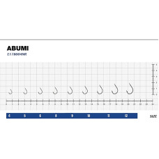 Гачок eXciter model  Abumi     №11  (12 hooks)