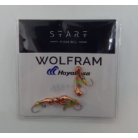 Мормишка вольфр. Start Fishing Уралка №2 гач.№16 Cu ланцюжок 3 мм 0,5 г 018-030-1
