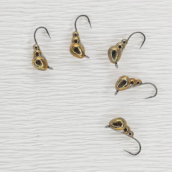 Мормишка вольфр. Start Fishing Мураха з вушком гач.№ 14 Gold 4 мм 0,8 г 003-040-1
