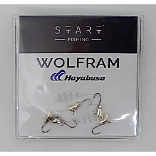 Мормишка вольфр. Start Fishing Бабка гач.№18 Silver 3 мм 0,3 г 037-030-1