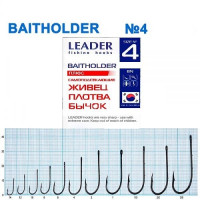 Гачок Leader Baitholder  BN  №  4 (7 hooks)