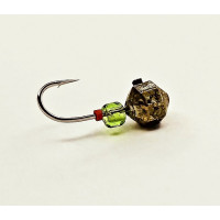 Мормишка вольфр. Start Fishing Кристал/отвір/кембрик гач.№18 Gold 3 мм 0,2 г 029-030-1
