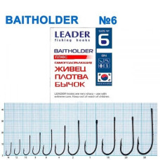 Гачок Leader Baitholder  BN  №  6 (8 hooks)