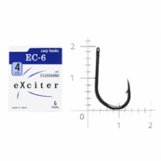 Гачок eXciter model  EC - 6    № 4  (6 hooks)