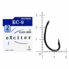 Гачок eXciter model  EC - 9    № 2  (5 hooks)