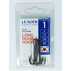 Двійник Leader LONG DOUBLE № 1 (4 hooks)
