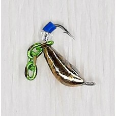 Мормишка вольфр. Start Fishing Ризький банан гач.№18 Gold ланцюжок 2 мм 0,3 г 025-020-1