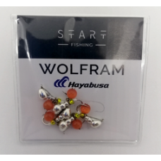 Мормишка вольфр. Start Fishing Мураха з вушком гач.№ 14 Silver CAT eye 4 мм 0,8 г 003-040-1