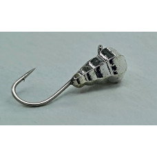 Мормишка вольфр. Start Fishing Крапля секційна з вушком гач.№18 Silver 3 мм 0,3 г 030-030-1