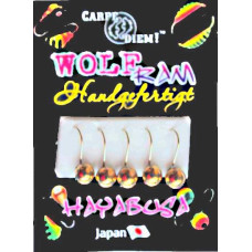 Мормишка вольфр. Start Fishing Куля з вушком гач.№12 Gold 6 мм 2 г 001-060-1