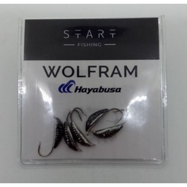 Мормишка вольфр. Start Fishing Малюк гач.№ 14 Black 3 мм 0,5 г 021-030-1