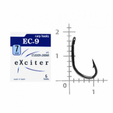 Гачок eXciter model  EC - 9    № 7  (6 hooks)