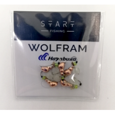Мормишка вольфр. Start Fishing Мураха з вушком гач.№ 14 Cu CAT eye 4 мм 0,8 г 003-040-1
