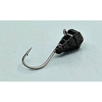 Мормишка вольфр. Start Fishing Крапля секційна з вушком гач.№16 Black 4 мм 0,8 г 030-040-1