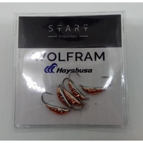 Мормишка вольфр. Start Fishing Малюк гач.№ 14 Cu 3 мм 0,5 г 021-030-1