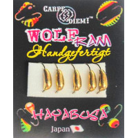 Мормишка вольфр. Start Fishing Ризький банан гач.№14 Gold 3 мм 0,8 г 025-030-1