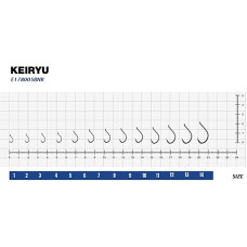 Гачок eXciter model  Keiryu    № 10  (14 hooks)
