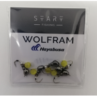Мормишка вольфр. Start Fishing Мураха з вушком гач.№ 14 Black CAT eye 4 мм 0,8 г 003-040-1