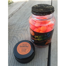 POP UPS Dolphin FISHBOILIES плаваючі пилящі Dusty Tutti-Frutti/Crab (Тутті-Фрутті/Краб) 10 мм 40 г