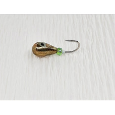 Мормишка вольфр. Start Fishing Крапля з лискою гач.№ 14 Gold 5 мм 1,9 г 028-050-03