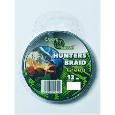 Повідковий матеріал Carpe Diem Hunters Braid Green 15 lb 12 м 0,15 мм