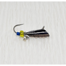 Мормишка вольфр. Start Fishing Конус гач.№12 Black ланцюжок 4 мм 1,2 г 038-040-1