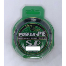 Шнур Carpe Diem Power PE dark green 19,3 кг 115 м 0,23 мм