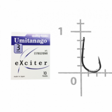 Гачок eXciter model  Umitanago     № 3  (10 hooks)