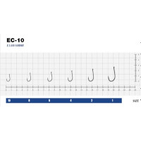 Гачок eXciter model EC - 10    № 1  (5 hooks)
