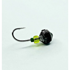 Мормишка вольфр. Start Fishing Кристал/отвір/кембрик гач.№16 Black 4 мм 0,4 г 029-040-1