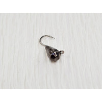 Мормишка вольфр. Start Fishing Гр. крапля гач.№ 18 Black 2,8 мм 0,3 г 017-028-1