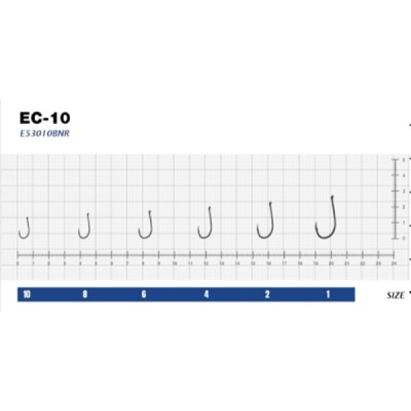 Гачок eXciter model EC - 10    № 4  (5 hooks)