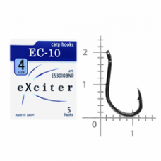Гачок eXciter model EC - 10    № 4  (5 hooks)