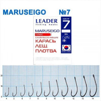 Гачок Leader Maruseigo плюс BN  №  7 (9 hooks)