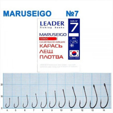 Гачок Leader Maruseigo плюс BN  №  7 (9 hooks)