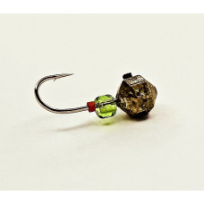 Мормишка вольфр. Start Fishing Кристал/отвір/кембрик гач.№16 Gold 4 мм 0,4 г 029-040-1