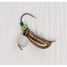 Мормишка вольфр. Start Fishing Ризький банан гач.№14 Gold CAT eye 3 мм 0,8 г 025-030-1