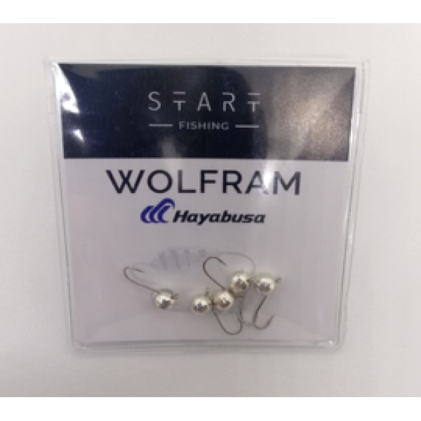 Мормишка вольфр. Start Fishing Гр. Кулька з вушком гач.№ 16 Silver 4 мм 0,6 г 004-040-1