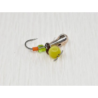 Мормишка вольфр. Start Fishing Клюшка гач.№ 16 Silver CAT eye 3 мм 0,3 г 006-030-1