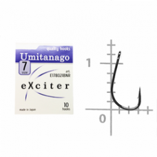 Гачок eXciter model  Umitanago     № 7  (10 hooks)