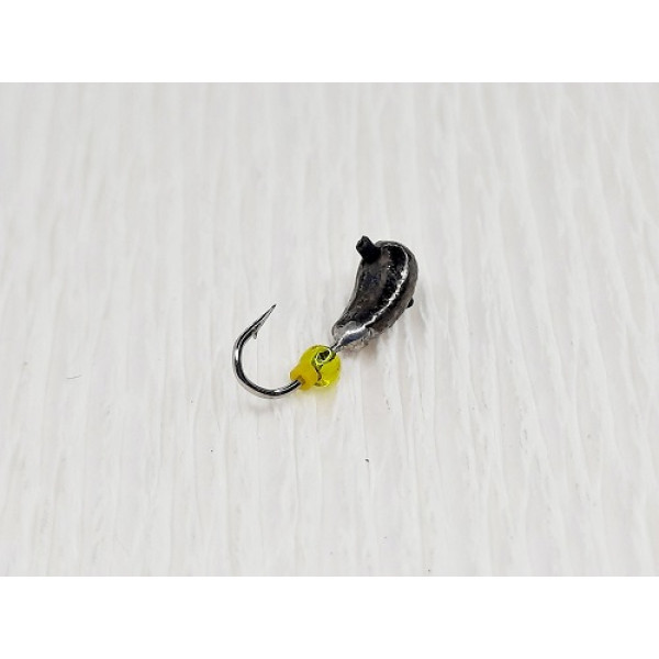 Мормишка вольфр. Start Fishing Часник гач.№20 Black 2,5 мм 0,2 г 046-025-1