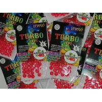 Плаваюча насадка LEVEGO TURBO Puffi Полуниця S