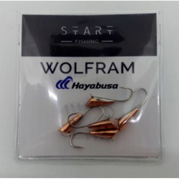 Мормишка вольфр. Start Fishing Конус гач.№12 Cu 4 мм 1,2 г 038-040-1
